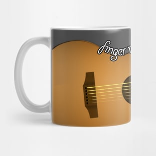 Finger my G string guitar Mug